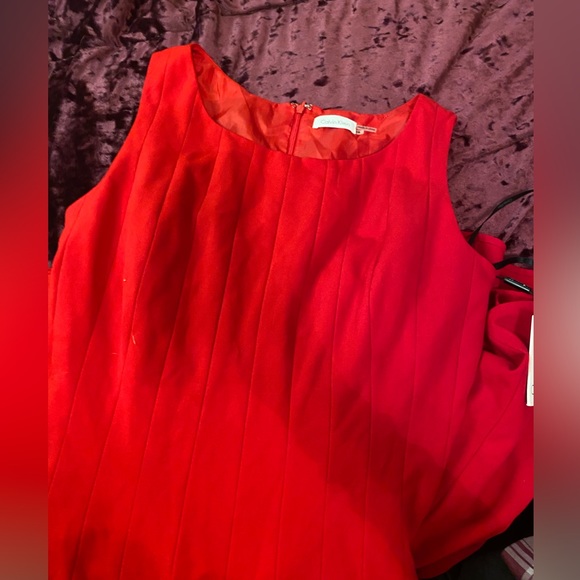 red calvin klein dress - Picture 3 of 3